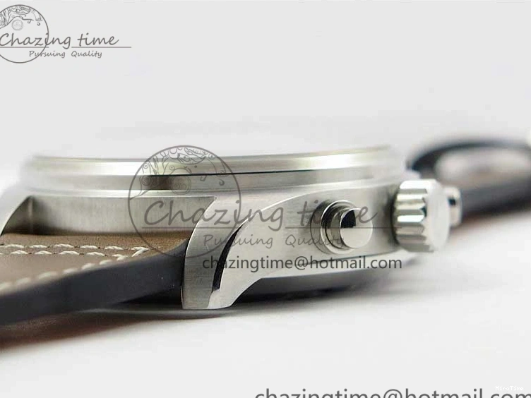 MIROTIME 0109 Pilot Chrono IW377726 ZF 1:1 Best Edition Green Dial on Brown Leather Strap A Trendsetting 7125